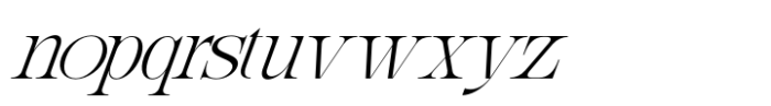 Eqicb Italic Font LOWERCASE