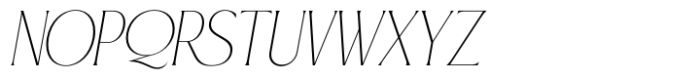Equality Serif Italic Font UPPERCASE