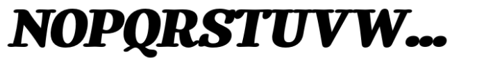 Equilibrium Serif Bold Italic Font UPPERCASE