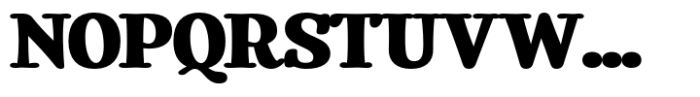 Equilibrium Serif Bold Font UPPERCASE