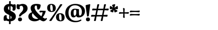Equilibrium Serif Regular Font OTHER CHARS