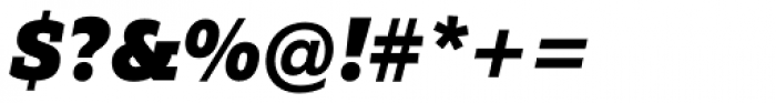 Equip Slab Black Italic Font OTHER CHARS