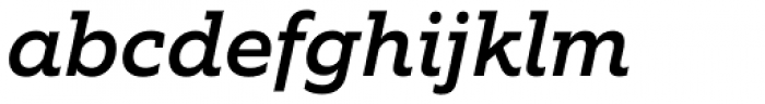 Equip Slab Medium Italic Font LOWERCASE