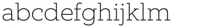 Equip Slab Thin Font LOWERCASE