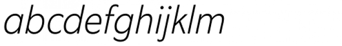EquipCondensed ExtraLight Italic Font LOWERCASE