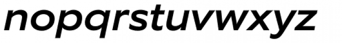 EquipExtended Medium Italic Font LOWERCASE