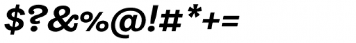 Equitan Slab Bold Italic Font OTHER CHARS