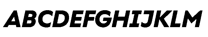 Equity Sans Alt Black Italic Font UPPERCASE