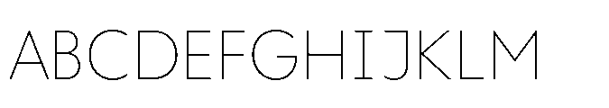 Equity Sans Alt Extralight Font UPPERCASE