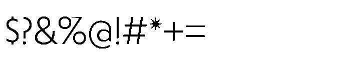 Equity Sans Alt Regular Font OTHER CHARS