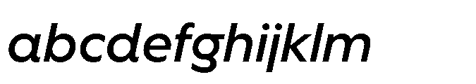 Equity Sans Alt Semibold Italic FONT
