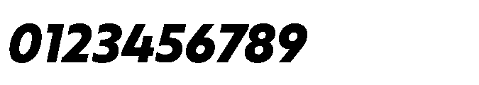 Equity Sans Black Italic Font OTHER CHARS