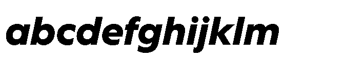Equity Sans Black Italic FONT
