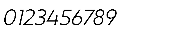 Equity Sans Italic Font OTHER CHARS