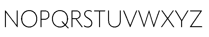 Equity Sans Light Font UPPERCASE