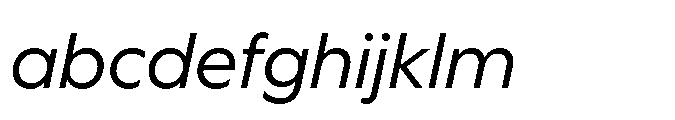 Equity Sans Medium Italic FONT