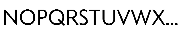Equity Sans Medium Font UPPERCASE