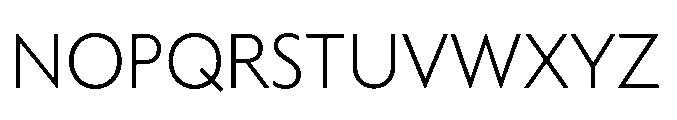 Equity Sans Regular Font UPPERCASE