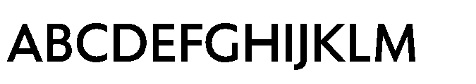 Equity Sans Semibold Font UPPERCASE