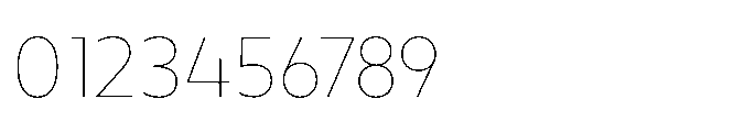 Equity Sans Thin Font OTHER CHARS
