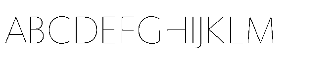 Equity Sans Thin Font UPPERCASE
