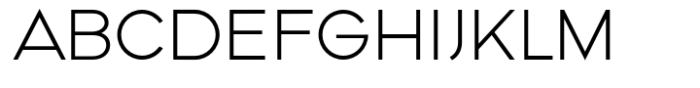 Equivalent Extra Light Font UPPERCASE