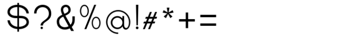 Equivalent Light Font OTHER CHARS
