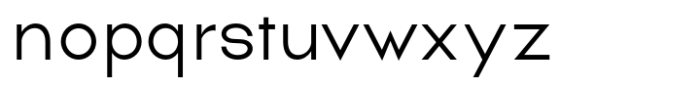 Equivalent Light Font LOWERCASE