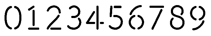 EQUO STENCIL Font OTHER CHARS