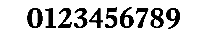 EquityABold Font OTHER CHARS