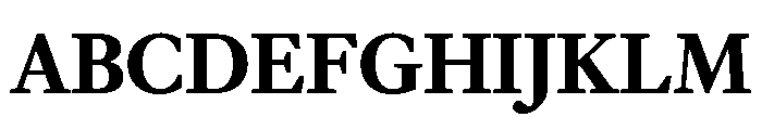 EquityABold Font UPPERCASE