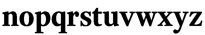 EquityABold Font LOWERCASE