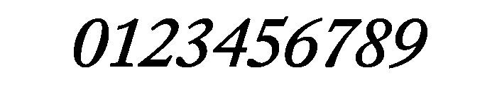 EquityAItalic Font OTHER CHARS