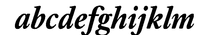 EquityBBoldItalic FONT