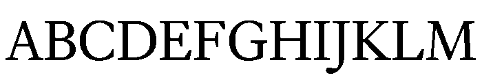 EquityBRegular Font UPPERCASE