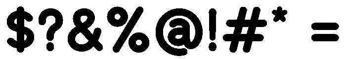 Equo Black Font OTHER CHARS
