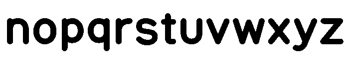 Equo Black Font LOWERCASE