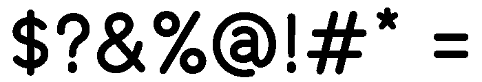 Equo Bold Font OTHER CHARS