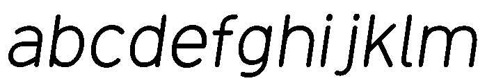 Equo Italic FONT