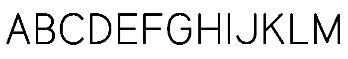 Equo Regular Font UPPERCASE
