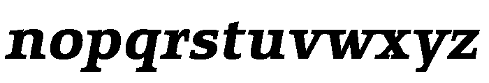 Equestrienne Bold Italic Font LOWERCASE