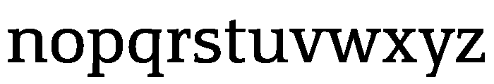 Equestrienne Book Font LOWERCASE