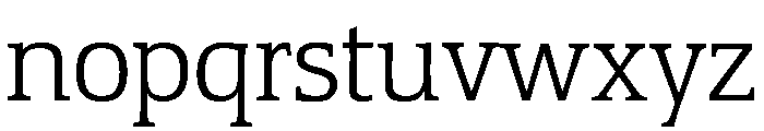 Equestrienne Light Font LOWERCASE