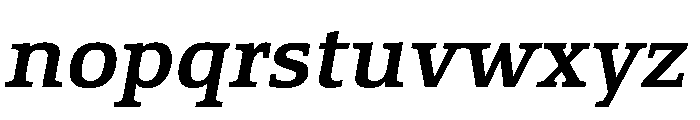 Equestrienne Medium Italic Font LOWERCASE