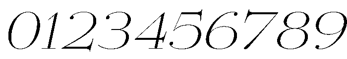 Erotique Light Italic Font OTHER CHARS