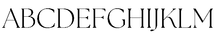 Erotique Light Font UPPERCASE