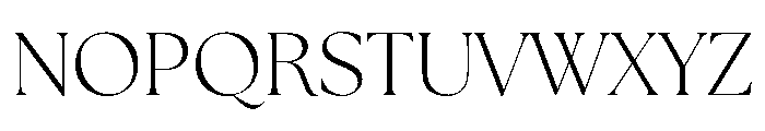 Erotique Light Font UPPERCASE