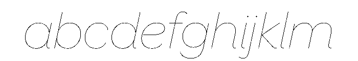 Erotique Thin Italic FONT
