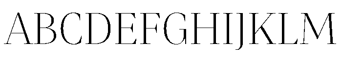 Erotique Thin Font UPPERCASE