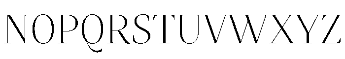 Erotique Thin Font UPPERCASE